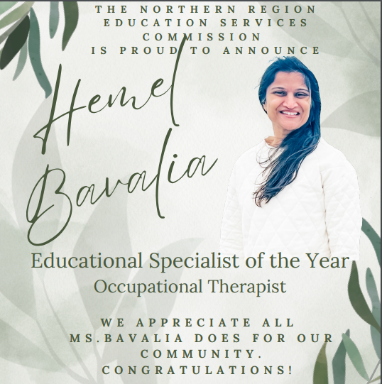  Educational Specialist of the Year! Hemel Bavalia 